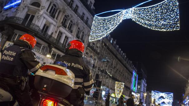 <p>Die Brüsseler Polizei wird in der Silvesternacht verstärkt im Einsatz sein.</p>