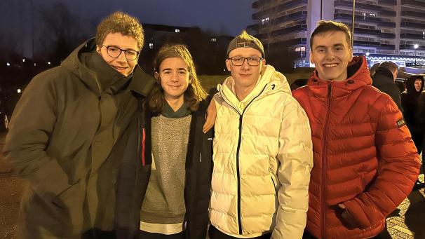 <p>Daris Dobojak, Matteo Brüll, Luca Beyer und Colin Herné gehörten zur Gewinnermannschaft.</p>