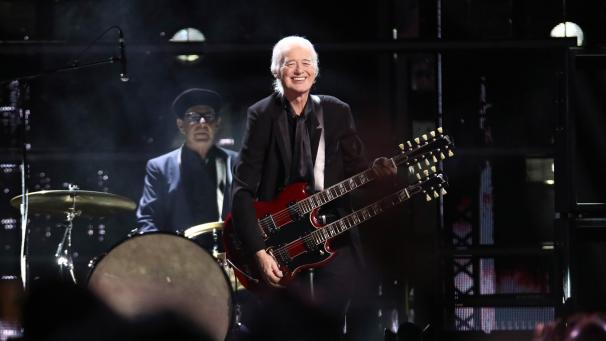 <p>Jimmy Page hat mit Led Zeppelin die Rockmusik nachhaltig geprägt.</p>