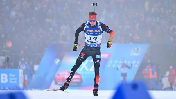 <p>Benedikt Doll sichert sich den „Heimsieg“.</p>