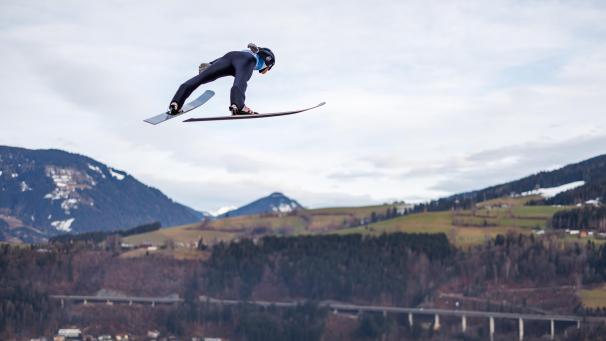 <p>Andreas Wellinger befindet sich im Hintertreffen.</p>