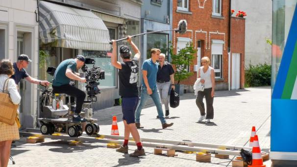 <p>In Eupen fanden die Dreharbeiten im Juni 2022 statt.</p>