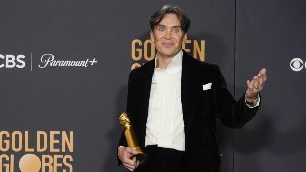 <p>Der irische Schauspieler Cillian Murphy hat den Golden Globe als bester Drama-Darsteller gewonnen.</p>