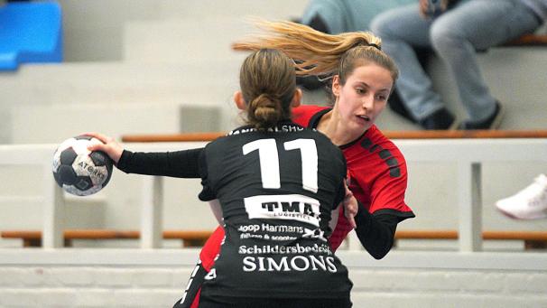 <p>Jodie Nüchtern, bei der KTSV Linksaußen, musste in der Nationalmannschaft im Rückraum ran.</p>