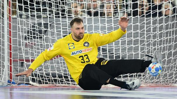 <p>Der überragende Torhüter Andreas Wolff war der Garant für den deutschen Kantersieg gegen die Schweiz.</p>