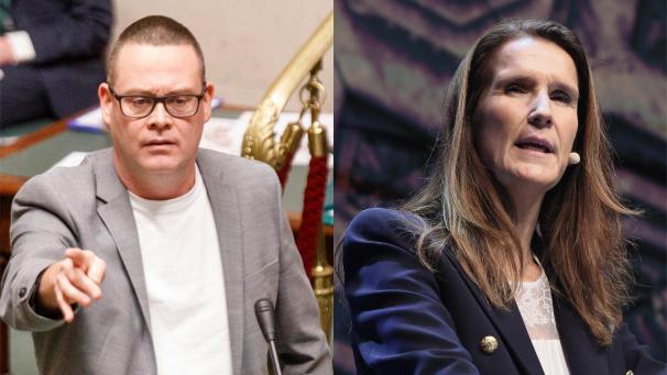 <p>Raoul Hedebouw und Sophie Wilmès sollen es richten.</p>
