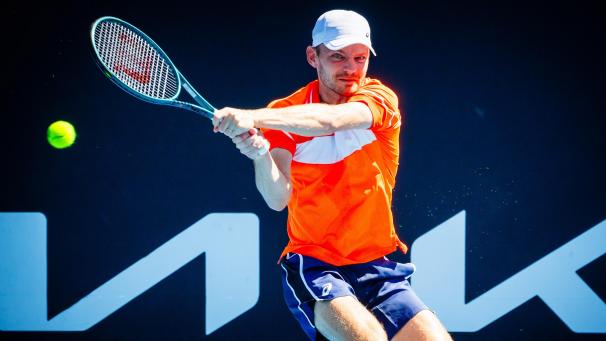 <p>David Goffin kann sich Donnerstagnacht (1.15 Uhr) für das Hauptfeld bei den Australian Open qualifizieren.</p>