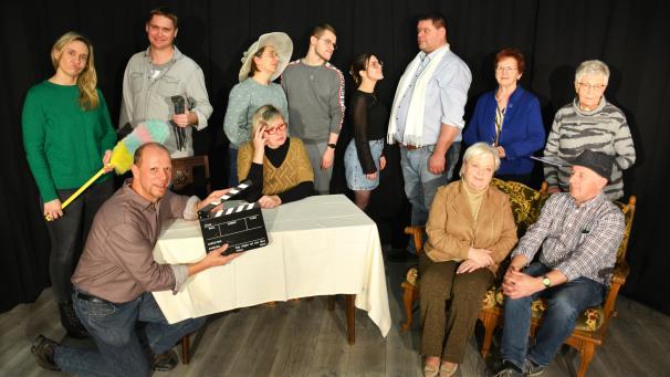 <p>Die Maldinger Theaterspieler stehen acht Mal auf der Bühne.</p>