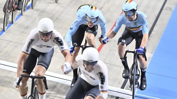 <p>Fabio Van den Bossche und Lindsay De Vylder waren am Donnerstagabend im Einsatz.</p>