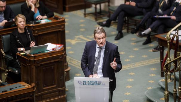 <p>Paul Van Tigchelt in der Kammer</p>