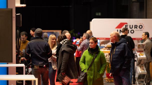 <p>An beiden Tagen war die Immobilienmesse im Triangel gut besucht. Die Besucher kamen mit sehr konkreten Anliegen.</p>