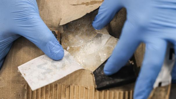 <p>Das Kokain wird häufig zwischen Obst, Gemüse oder Textil versteckt.</p>