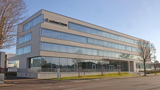 <p>Die Aachener Zeitung gehört vollständig der belgischen Gruppe Mediahuis.</p>