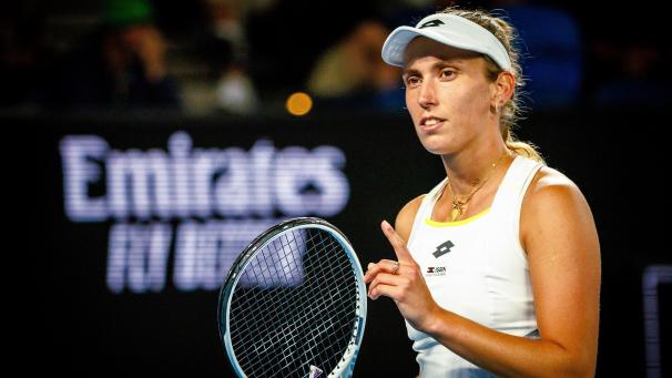 <p>Eine Runde weiter: Elise Mertens hat in Melbourne das Achtelfinale im Damen-Doppel erreicht.</p>