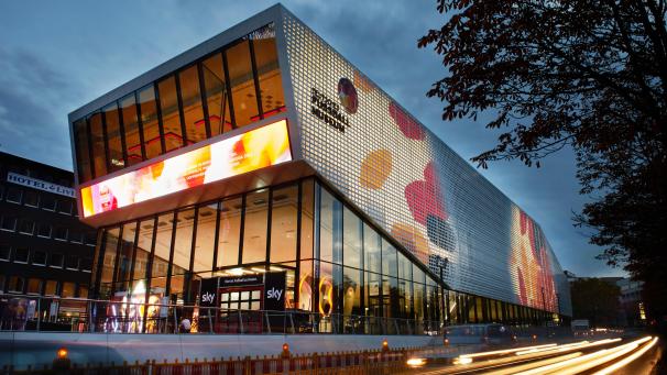 <p>Das Deutsche Fußballmuseum in Dortmund</p>