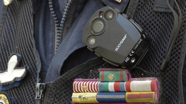 <p>Bodycam der Polizei</p>