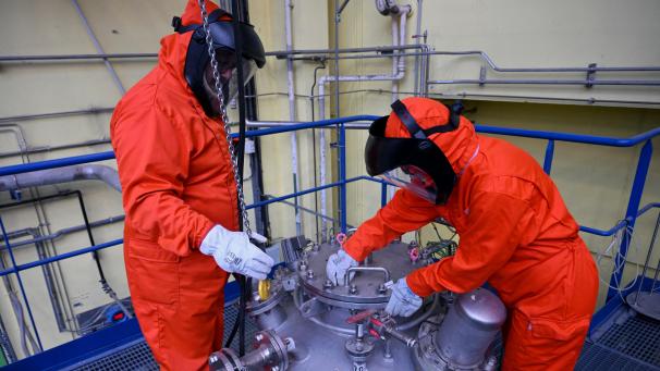 <p>Experimente mit Mini-Kernkraftwerken (SMR) im südfranzösichen Kernforschungsinstitut Cadarache</p>