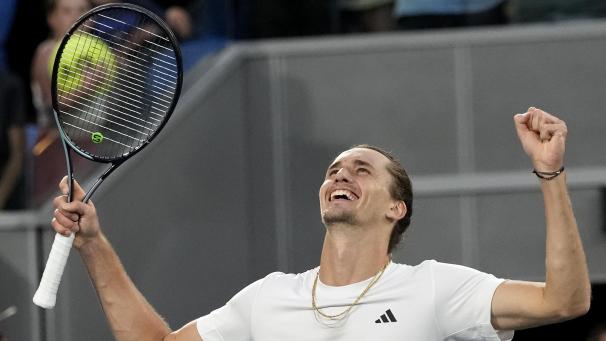 <p>Alexander Zverev blickt nun dem Duell mit Carlos Alcaraz entgegen.</p>