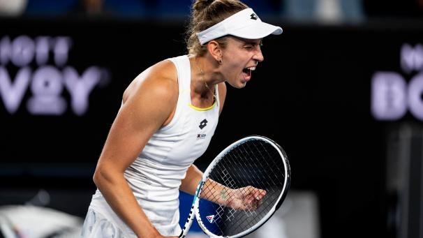 <p>Elise Mertens trifft im Doppelhalbfinale unter anderem auf ihre ehemalige Partnerin Storm Hunter.</p>