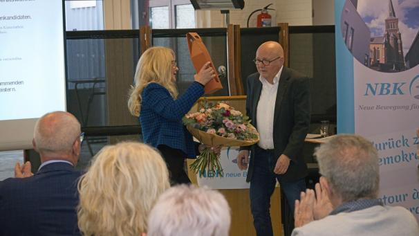 <p>Die NBK beglückwünscht Louis Goebbels zu seiner Wahl</p>