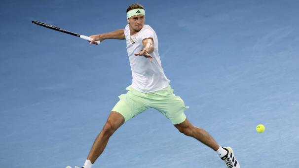 <p>Alexander Zverev steht im Halbfinale der Australian Open.</p>