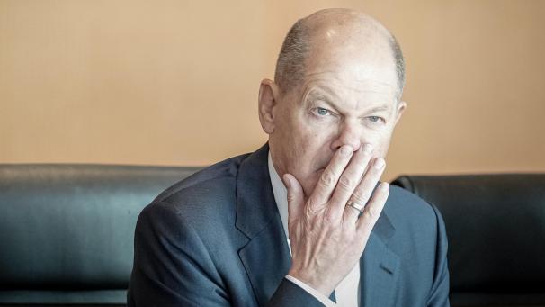 <p>Bundeskanzler Olaf Scholz</p>