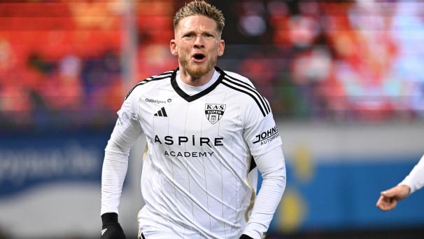 <p>Emond erzielte gegen RWDM seinen ersten Treffer für die AS Eupen.</p>