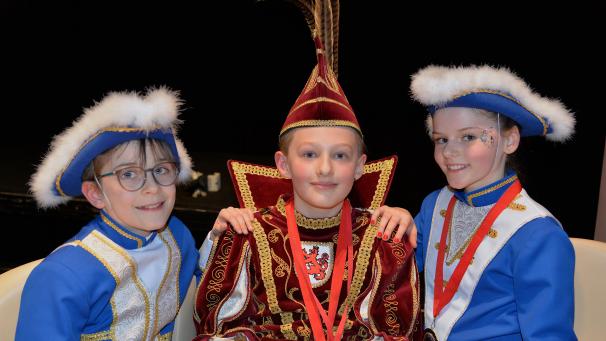 <p>Kinderprinz Paul I. wurde am Sonntagnachmittag im Triangel St.Vith proklamiert.</p>