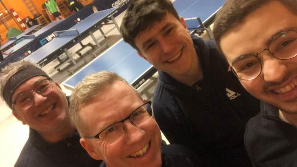 <p>Aufstiegsaspirant: Der TTC Astoria Kelmis.</p>