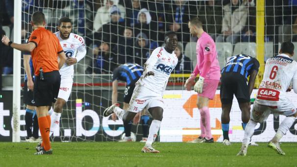 <p>Djiby Seck besorgte dem KV Kortrijk das 3:3.</p>