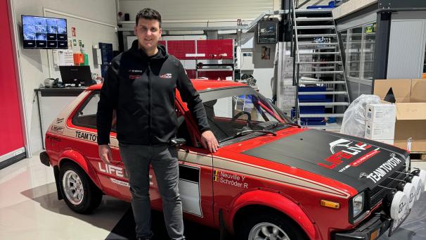 <p>Yannick Neuville bringt nach 2022 zum zweiten Mal seinen Toyota Starlet in Bastogne an den Start.</p>