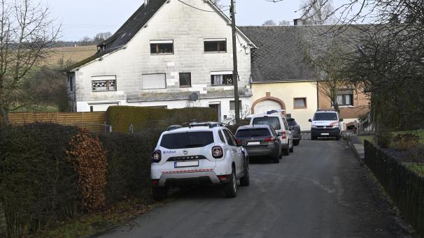 <p>Der Tatort befindet sich an einem Nebenweg der Prümer Straße.</p>