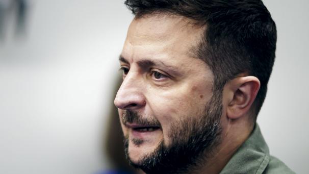 <p>Der ukrainische Praesident Wolodymyr Selensky.</p>