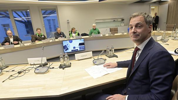 <p>De Croo hatte sich bereits früher in der Woche (hier am 30. Januar) mit Delegierten der Landwirte getroffen.</p>