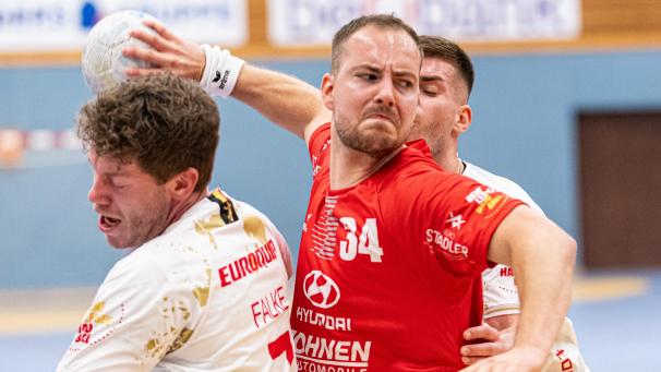 <p>Anders als im Hinspiel zog David Denert diesmal gegen Bruder Youri den Kürzeren.</p>