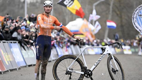 <p>Wieder eine Stufe über allen anderen: Mathieu Van der Poel.</p>