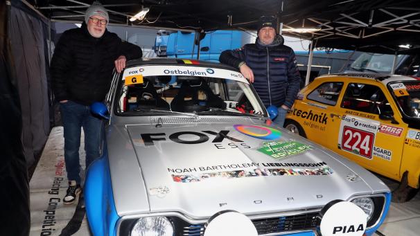 <p>Das ostbelgische Duo Bartholemy-Lienne (Ford Escort) gewinnt die Kategorie Classic 65</p>