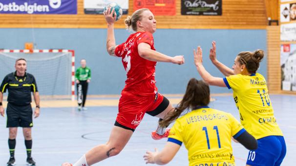 <p>Zumindest bis zum Saisonende wird Lynn Buerschaper nicht mehr für Eupen spielen.</p>