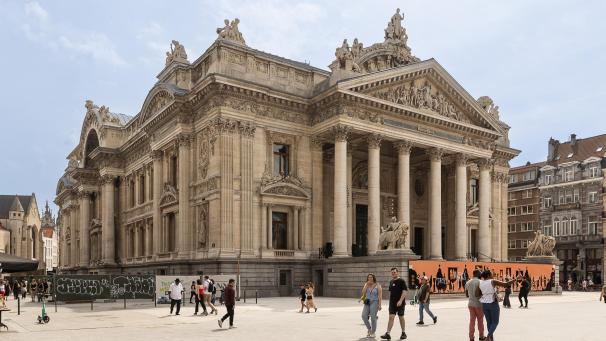 <p>Ein Blick auf die Brüsseler Börse: Liegt hier Schneewittchen begraben?</p>