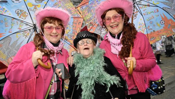 <p>Regenschirme warenam Donnerstagin Eupenein „Muss“.</p>