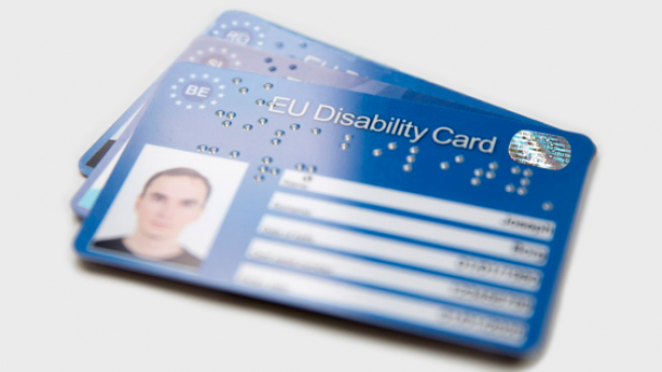 <p>Der europäische Behindertenausweis</p>