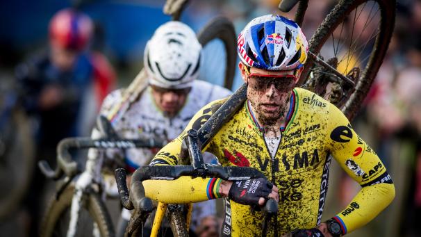 <p>Von der Wiese zurück auf die Straße: Für Wout van Aert startet am Sonntag in Spanien die Straßensaison.</p>