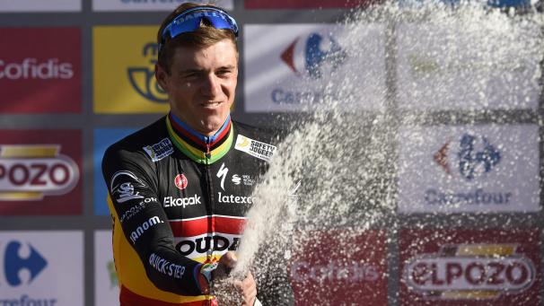 <p>Starker Saisonstart: Remco Evenepoel gewinnt die zweite Auflage der Figueira Champions Classic in Portugal.</p>