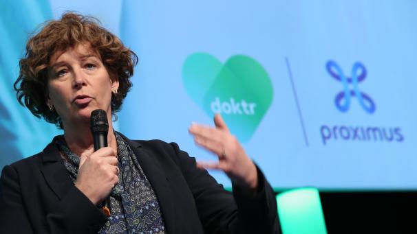 <p>Föderalministerin Petra De Sutter</p>