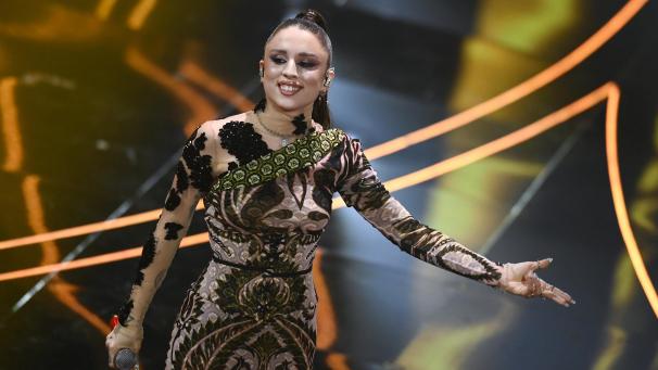 <p>Sängerin Angelina Mango</p>