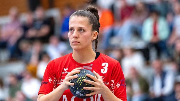 <p>Kaye Kriescher trifft in Gent achtmal.</p>