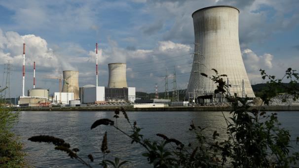 <p>Ein Blick auf das AKW in Tihange</p>