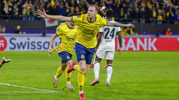 <p>Stürmer Gustav Nilsson war am Donnerstagabend für die RUSG erfolgreich.</p>