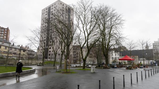 <p>Auf dem Place Jacques Franck in Saint-Gilles wurde diese Woche ein Drogendealer erschossen.</p>