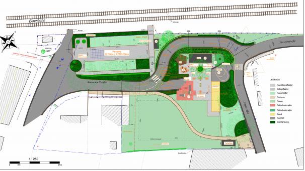 <p>So könnte sich der neue Asteneter Dorfplatz inklusive Anpassung der Verkehrsführung präsentieren.</p>